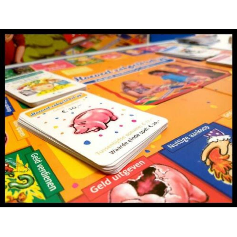 Hoeveel zakgeld heb jij? bordspel