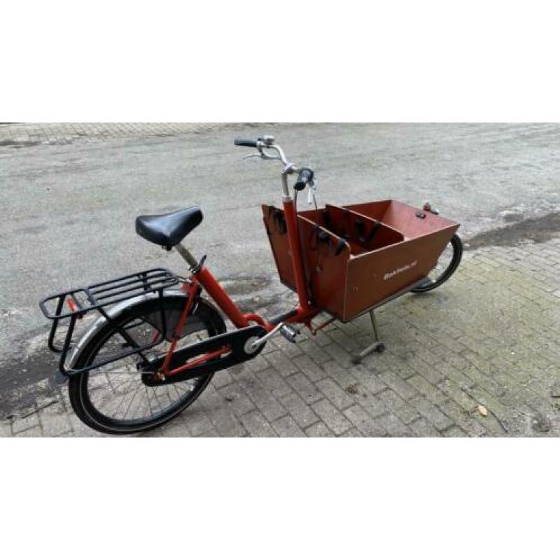Bakfiets CargoBike long rood