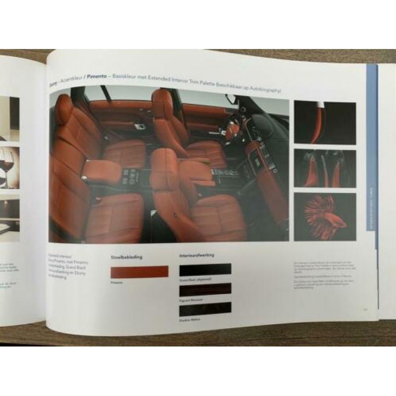 Land Rover Range Rover 2013 prijs brochure