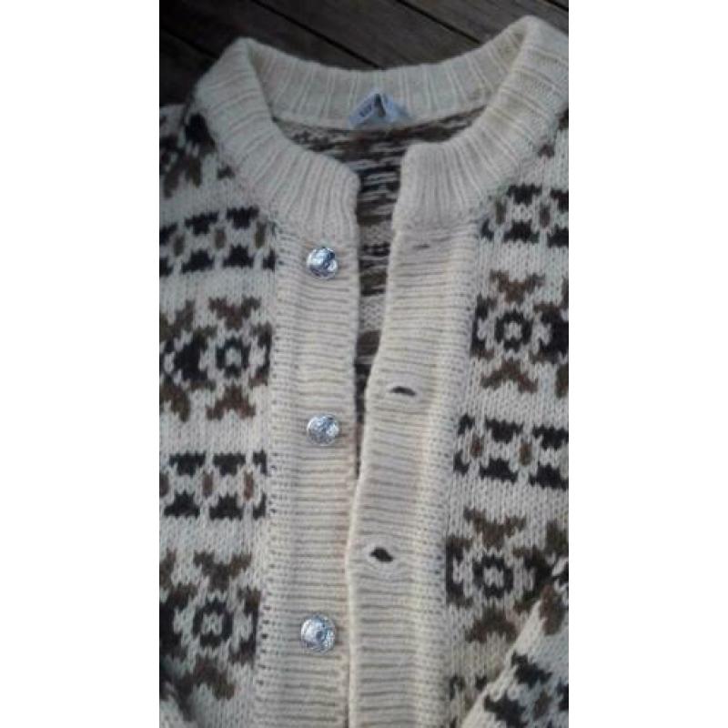 NOORS VEST Noorse trui 44 46 SNEALDAN wol/ st dale of norway