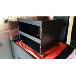 Metalen flight case tape rack