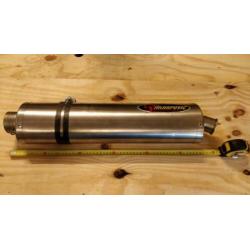 Originele titanium Akrapovic slip-on demper
