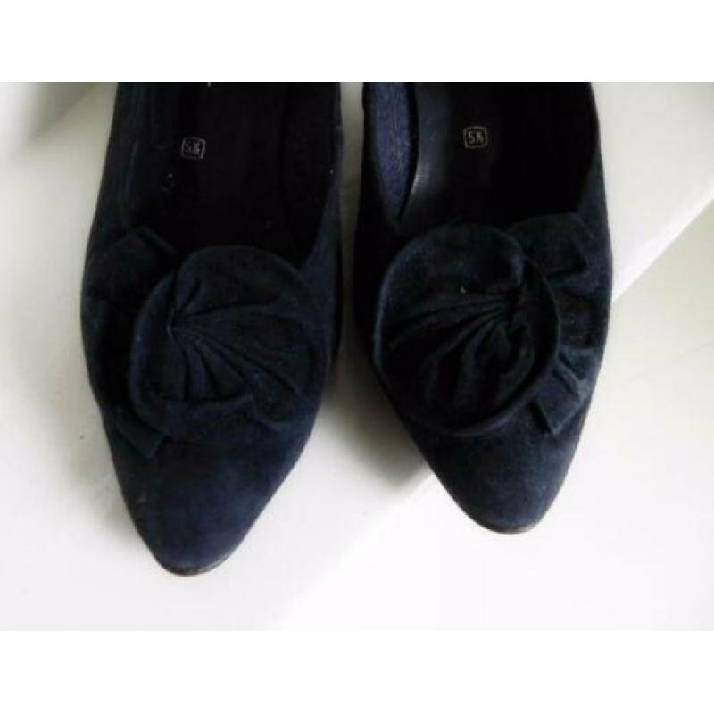 1984 VINTAGE Hogl suede pumps 37 38