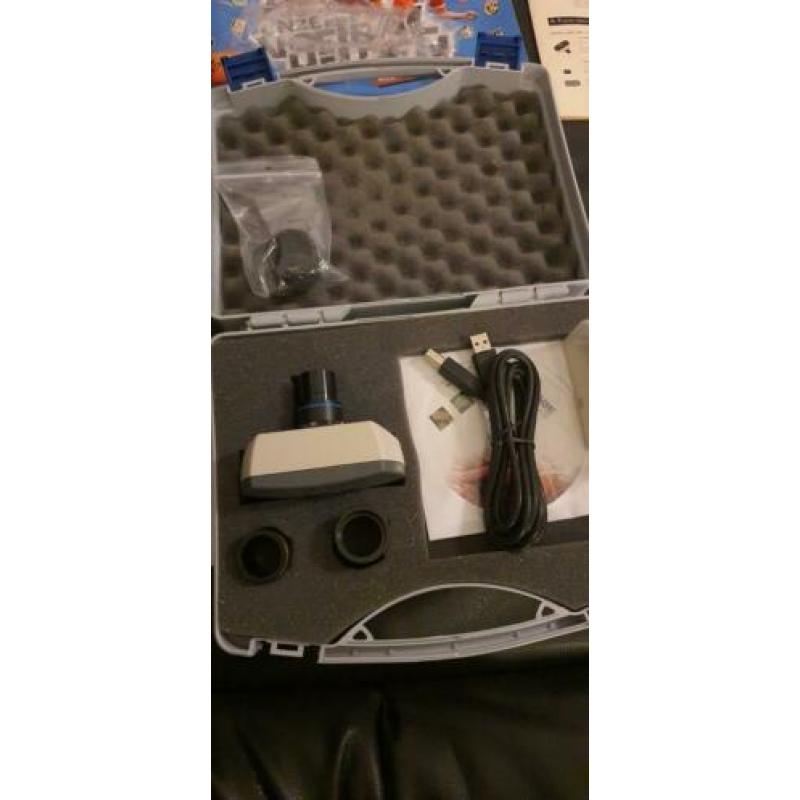 Prima apparatuur om microscoop beelden vast te leggen.