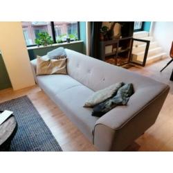 Mooie grijze 3-zits bank in Scandinavisch design