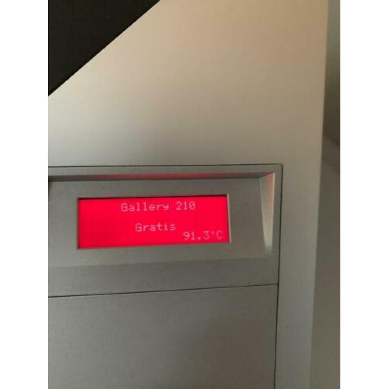 Gallery 210 met foutcodes