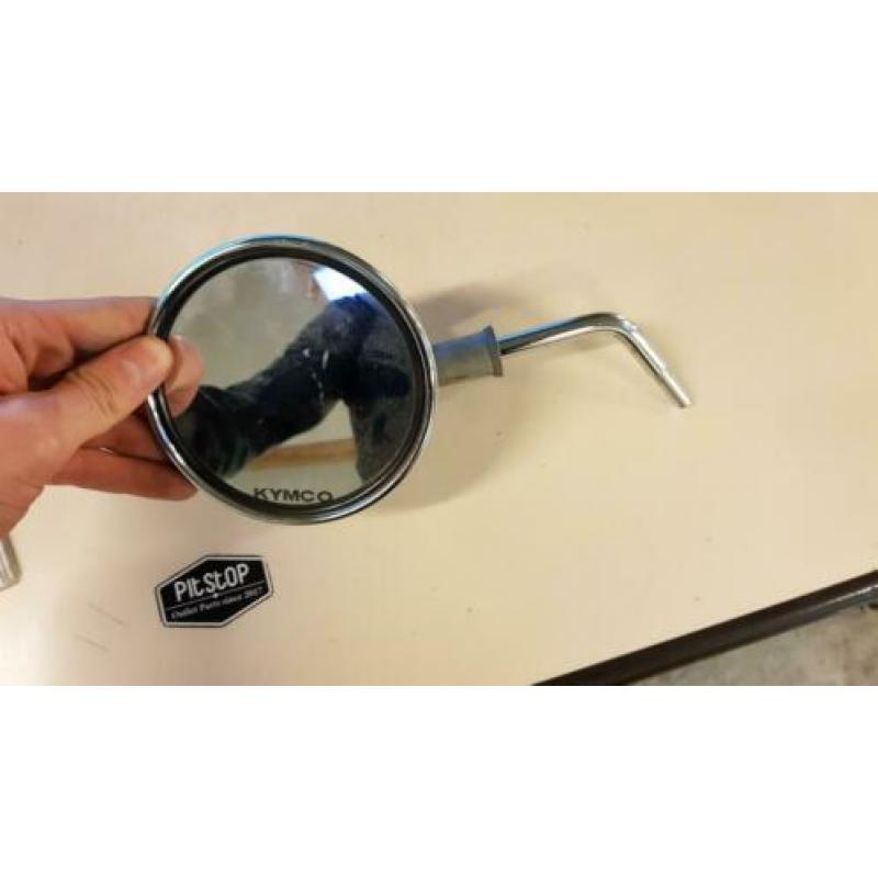 Chrome linker spiegel Kymco origineel (zijspiegel links)