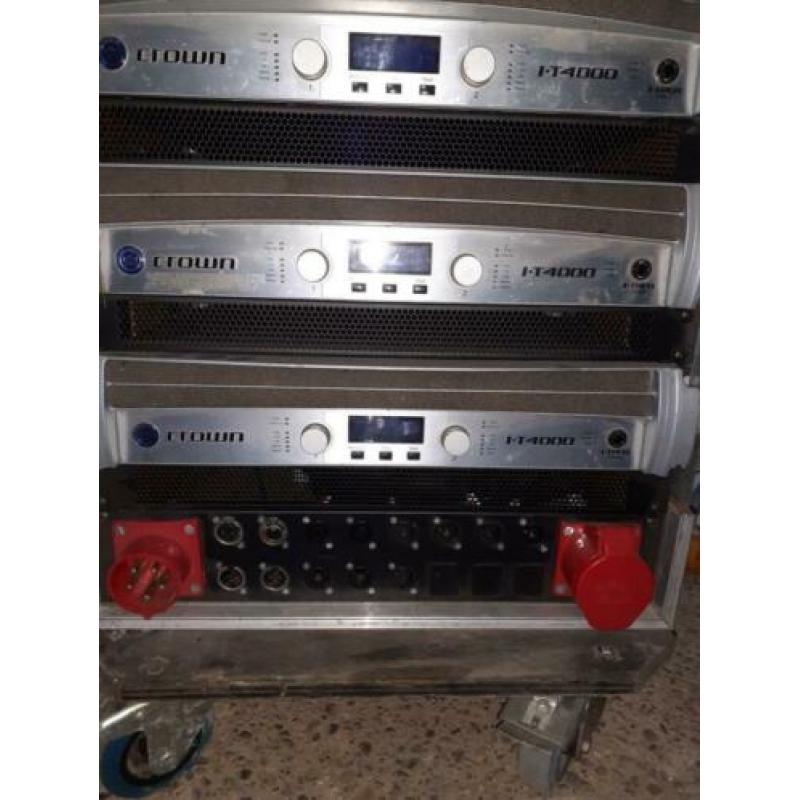 Crown I-tech 4000 versterkers te koop