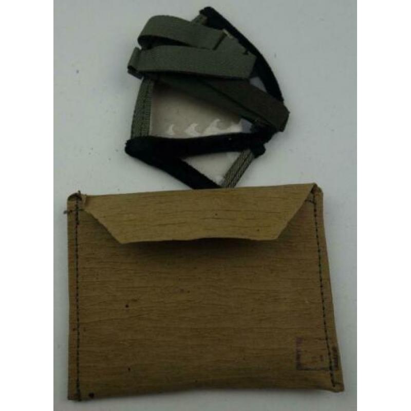 Duitse ww2 stof brilletje in orgineel tasje