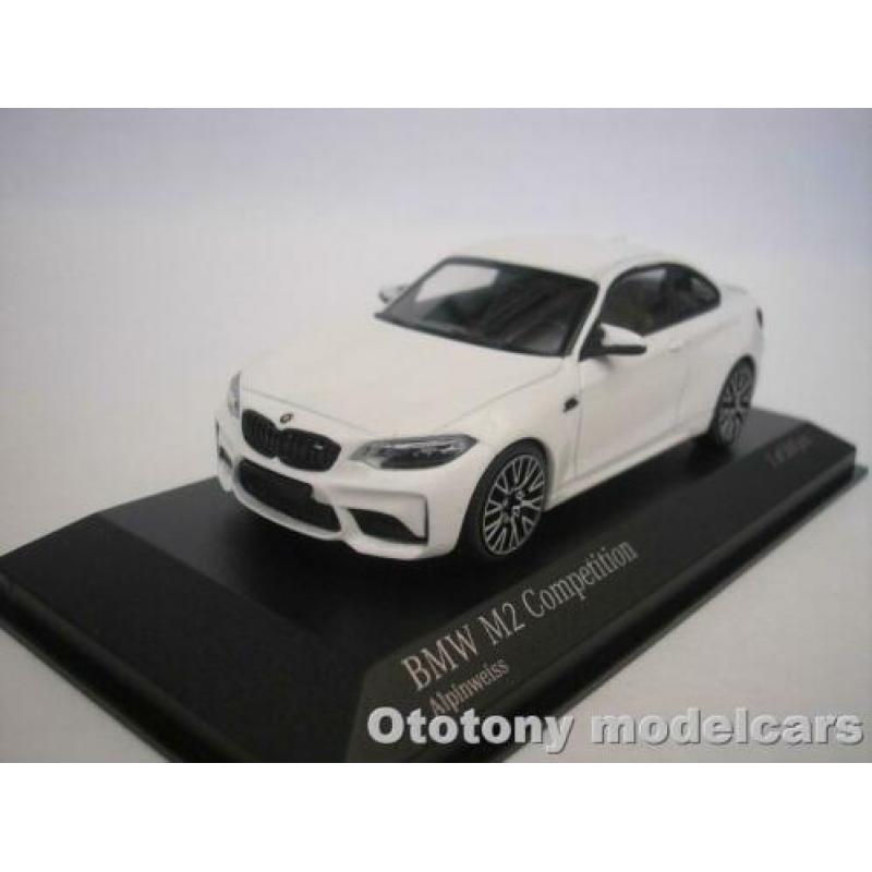 Bmw M2 Competition 2019 Wit 1/43 Minichamps