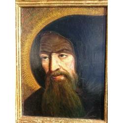 Portret van een monnik, Fr. Cornelius St. Paulusabdij ~1900
