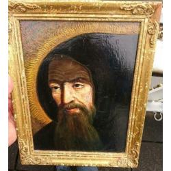 Portret van een monnik, Fr. Cornelius St. Paulusabdij ~1900