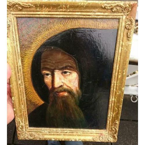 Portret van een monnik, Fr. Cornelius St. Paulusabdij ~1900
