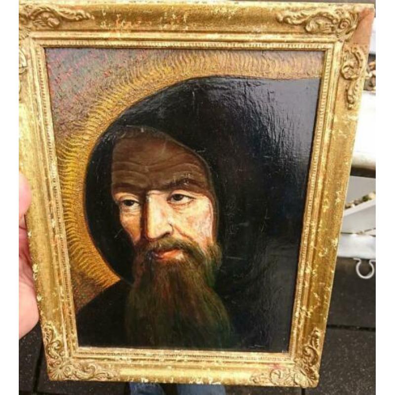 Portret van een monnik, Fr. Cornelius St. Paulusabdij ~1900
