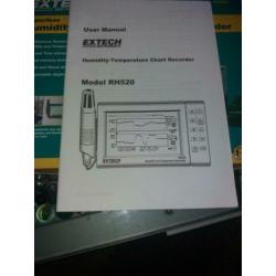 Extech RH520A-220 Luchtvochtigheidsmeter (hygrometer)