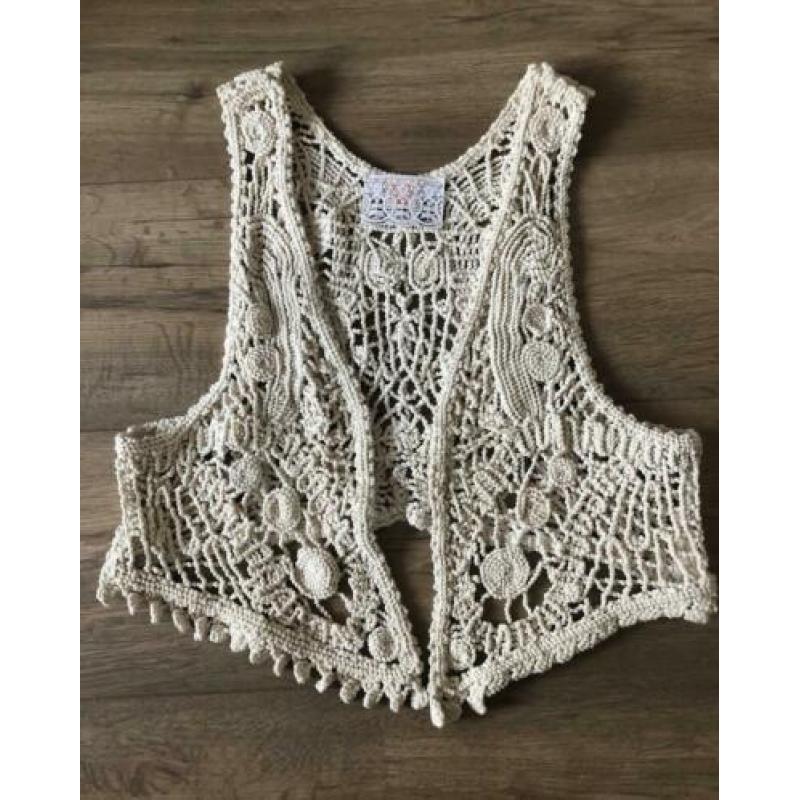 Gehaakt gilet Boss 38/40