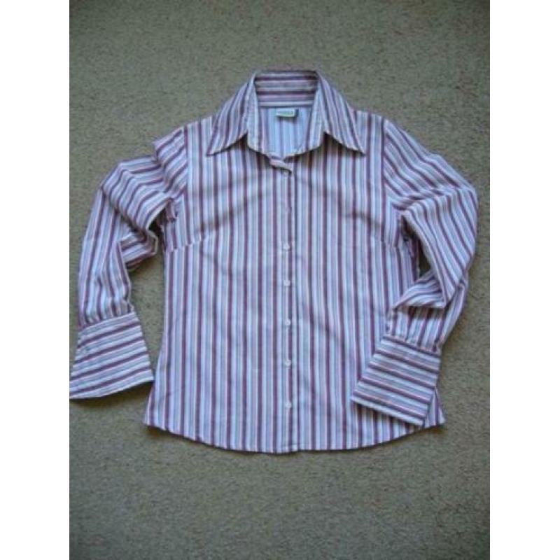 Yessica gestreepte blouse mt 36 (nieuw)