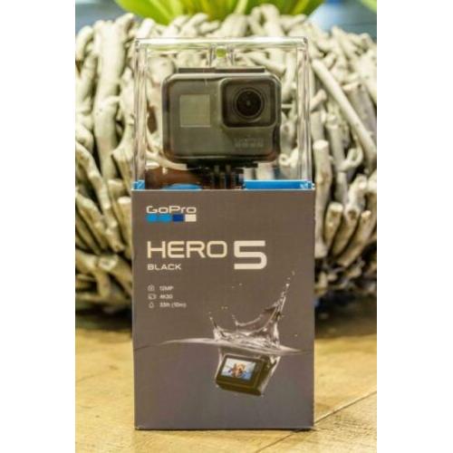 VERKOCHT GoPro Hero 5 Black zeer complete set