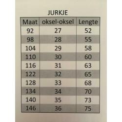 ?? AKTIE ?? Jurkje met konijn en eekhoorn maat 110