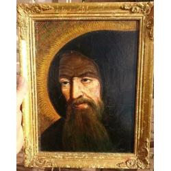 Portret van een monnik, Fr. Cornelius St. Paulusabdij ~1900