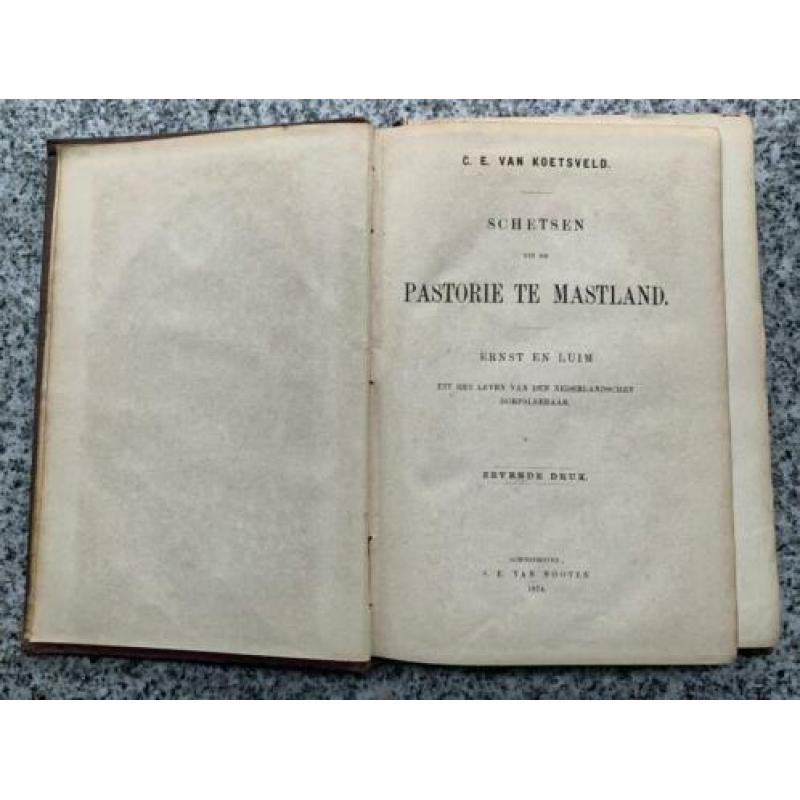 Schetsen uit de Pastorie te Mastland (C.E. van Koetsveld)