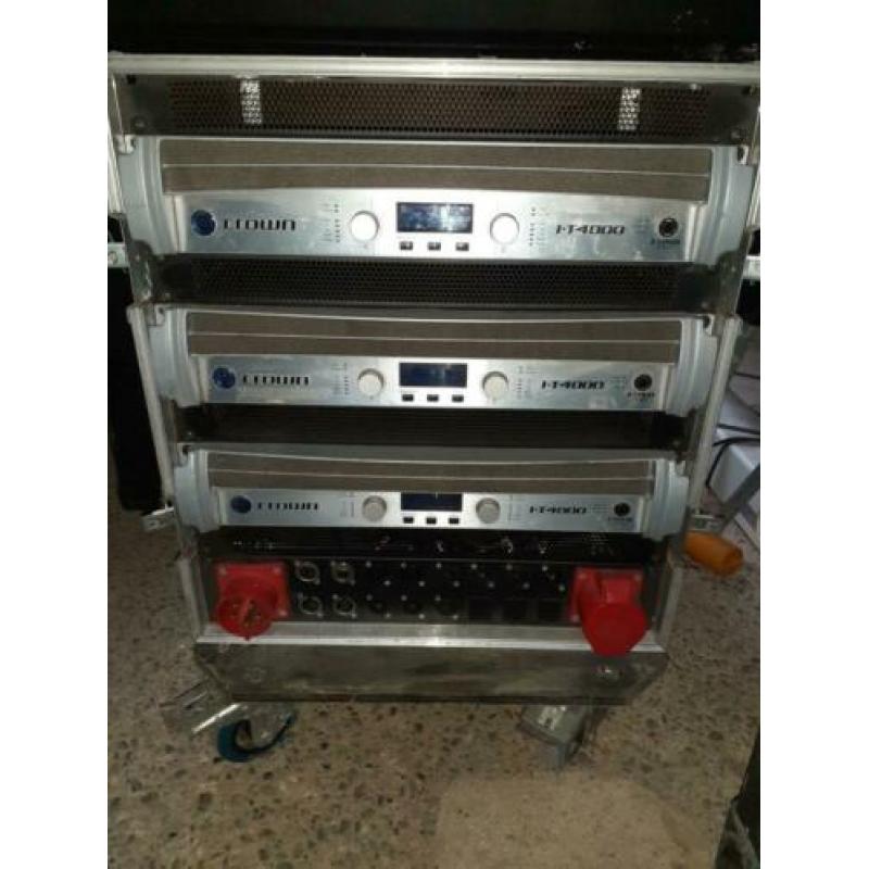 Crown I-tech 4000 versterkers te koop