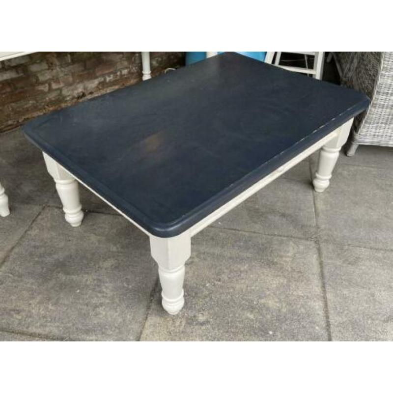 2x Grenen Tafel. Eetkamerstoel en woonkamer tafel.