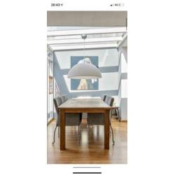 Mooie design hanglamp. Doorsnee 100 cm. Kunststof.