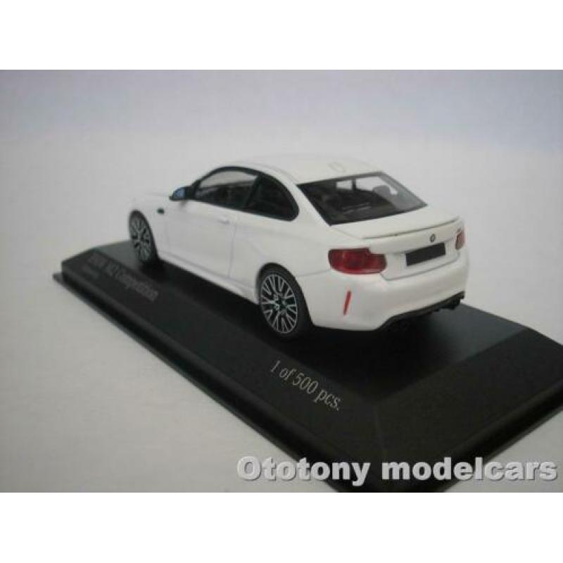 Bmw M2 Competition 2019 Wit 1/43 Minichamps