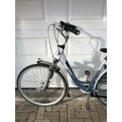 Gazelle orange Plus elektrische accu Goud D49 cm