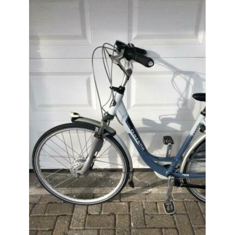 Gazelle orange Plus elektrische accu Goud D49 cm
