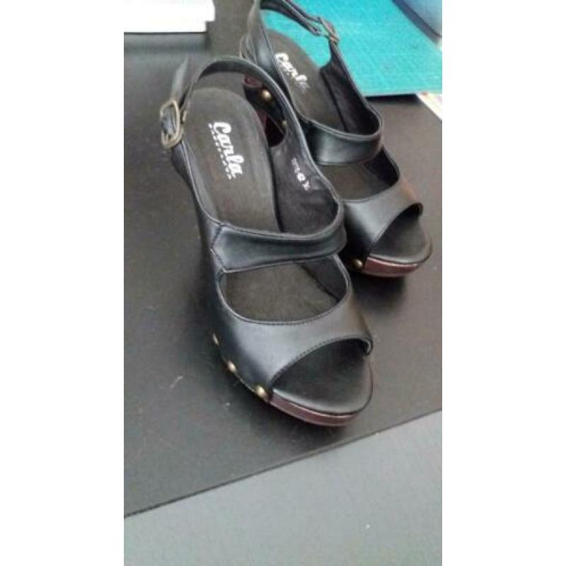 Dames zomer pumps maat 35.