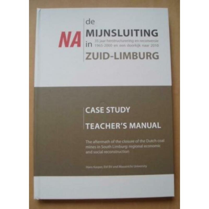 NA de mijnsluiting 3 boeken +DVD mijnhistorie Limburg