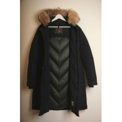 LTL WOOLRICH Top kwaliteit parka XXL Blauw NIEUW!prijs €1100