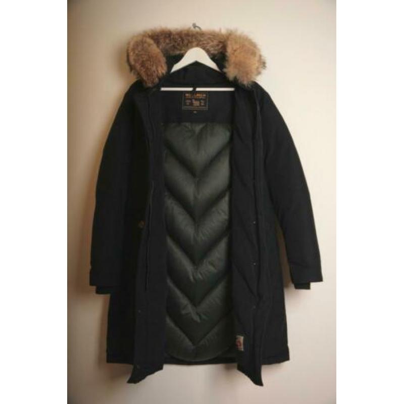 LTL WOOLRICH Top kwaliteit parka XXL Blauw NIEUW!prijs €1100