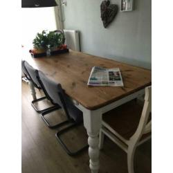 Eettafel 200x88 78 hoog