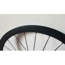 Carbon wielset 38mm h / 23mm b - Nieuw! - Powerway R13 hub