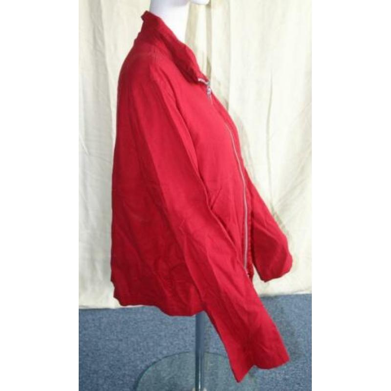 Geweldig nieuw rood linnen jasje, merk SI, mt 44