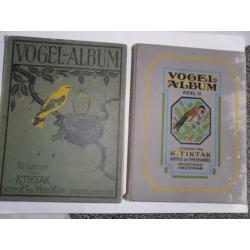 Plaatjesalbum VOGELALBUM deel 1 en 2 van Tiktak Compleet
