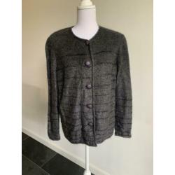 Vintage wollen vest mt 42/44