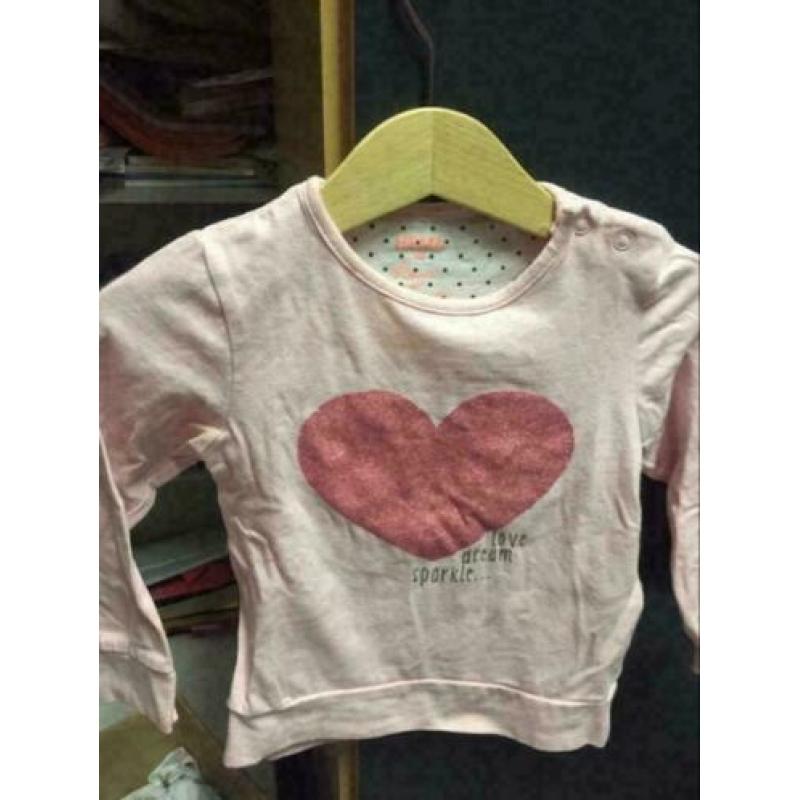 Hearts longsleeves, maat;80