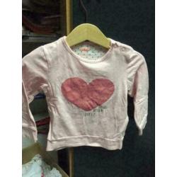 Hearts longsleeves, maat;80