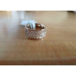 S. Oliver rosé kleurige ring