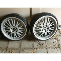 RH Crossline velgen 2-delig 18 inch
