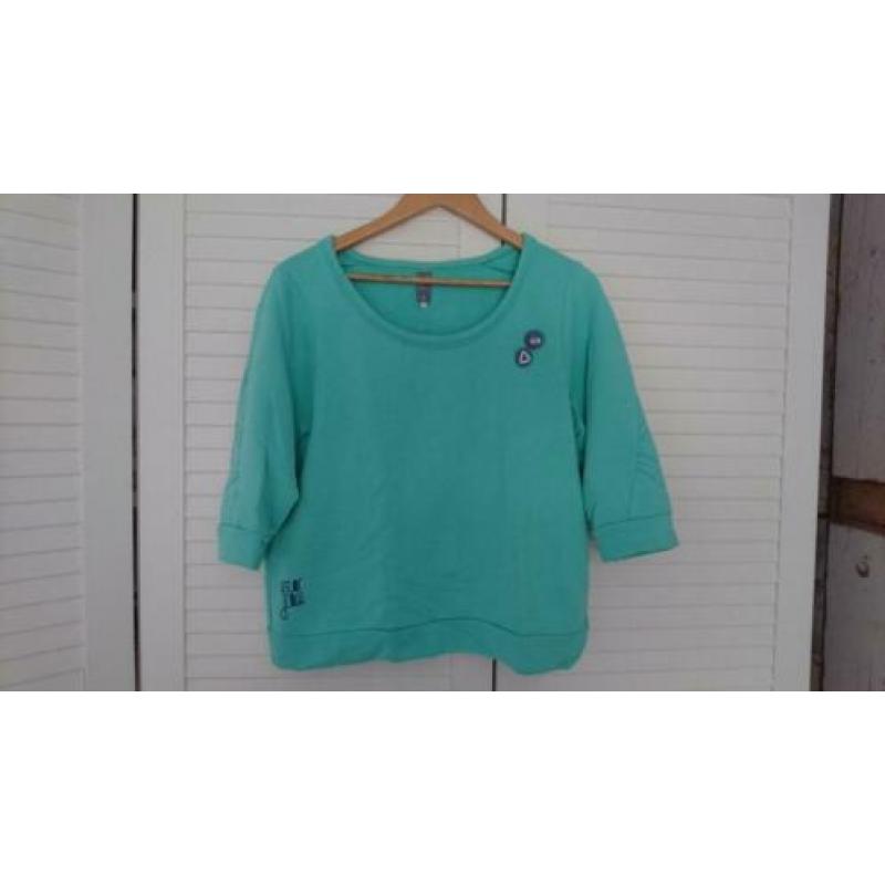 Gstar raw top truitje driekwart mouw zgan maat m