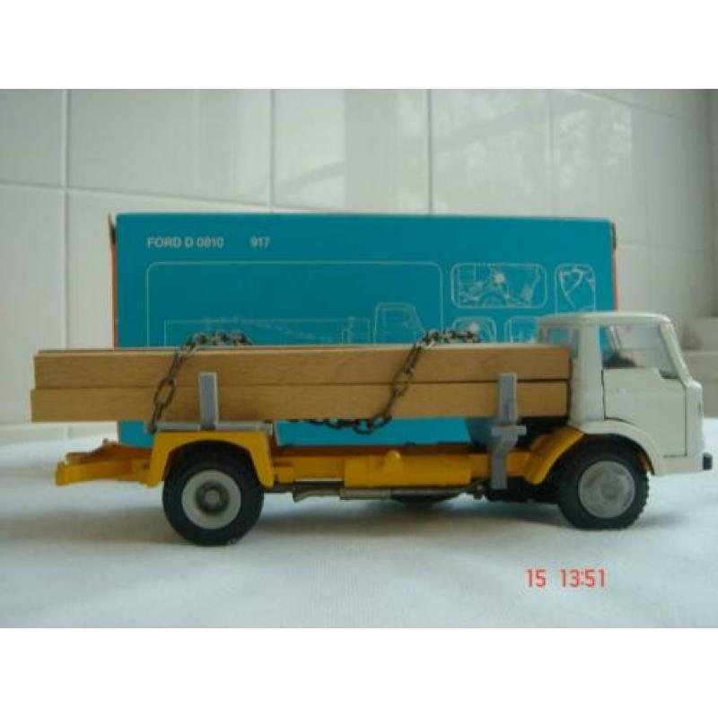 Tekno Ford D0810 hout transport 1974