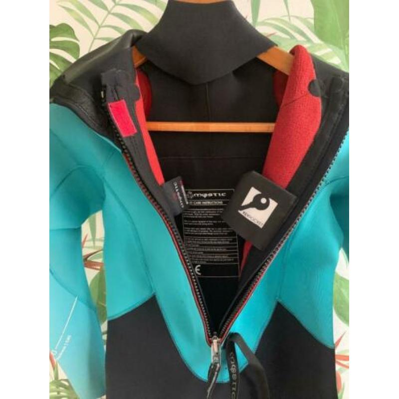 Wetsuit mystic maat m maar valt als xs