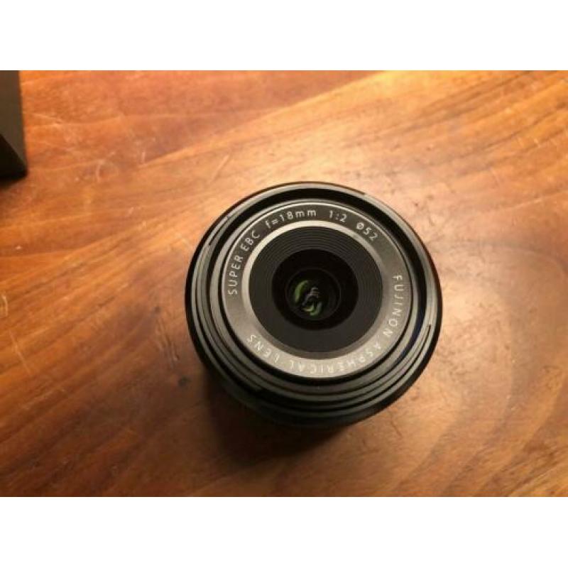 Fujifilm XF 18mm f/2.0 R objectief ZGAN