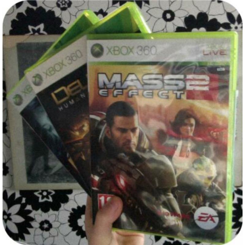 Mass effect 2, L.A. Noire & Deus Ex Benelux edition.