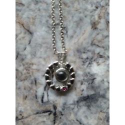 Tk love talen prisma ketting leuk als geschenk goud , zilver